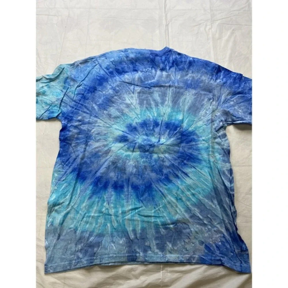 Myrtle‎ Beach Tie Dyed Blue South Carolina Shirt Mens Medium Embroidered - Picture 4 of 6